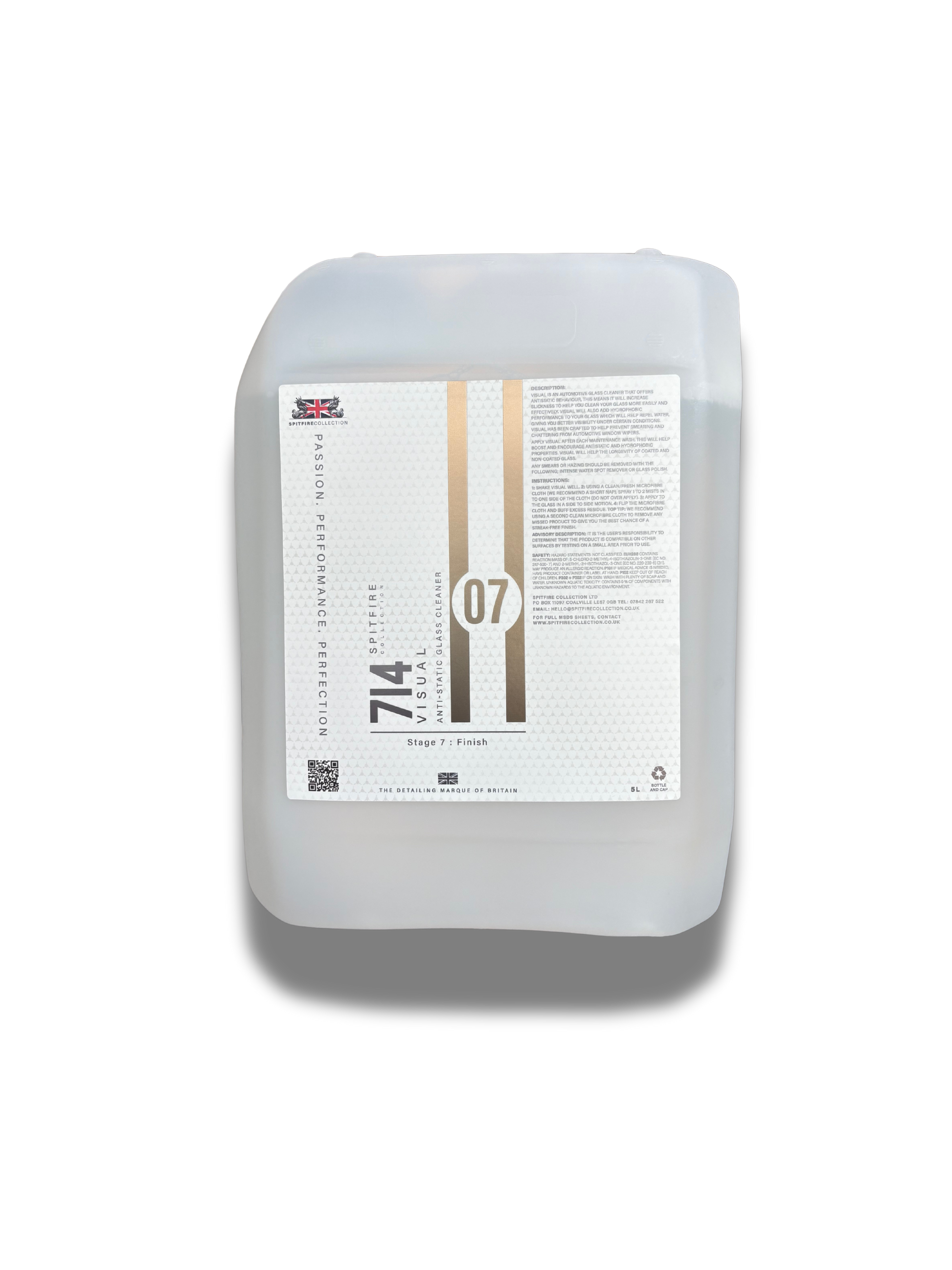 Automotive glass cleaner 5L