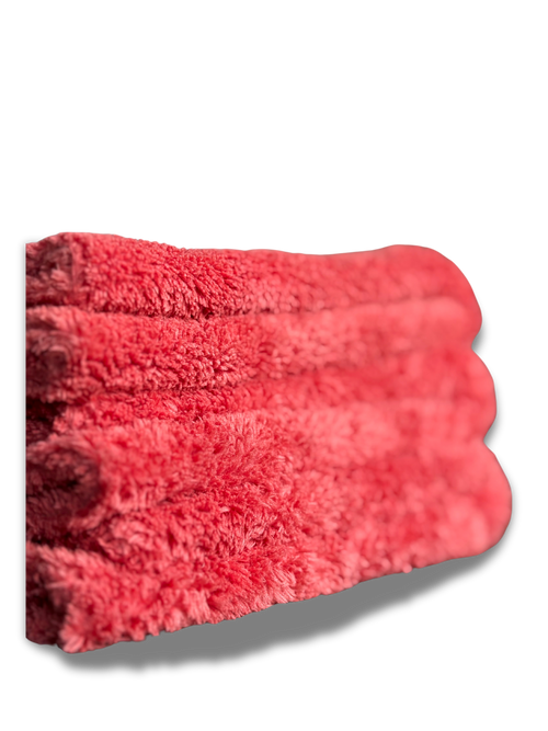 500gsm Coral Fleece Microfibre – Ultra-Soft Buffing Cloth for Paintwork
